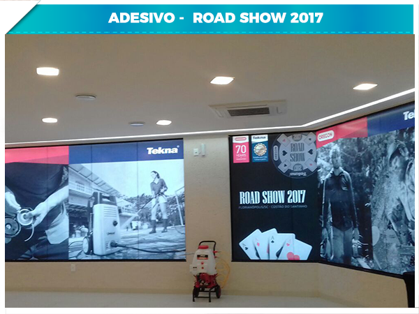 Adesivo - Road Show 2017 - 5