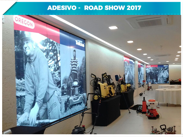 Adesivo - Road Show 2017